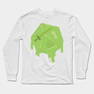 Gelatinous Critical Fail Long Sleeve T-Shirt